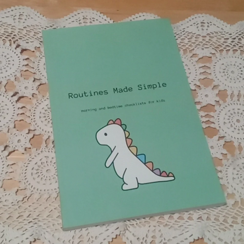 Kid's Journal for learning routines